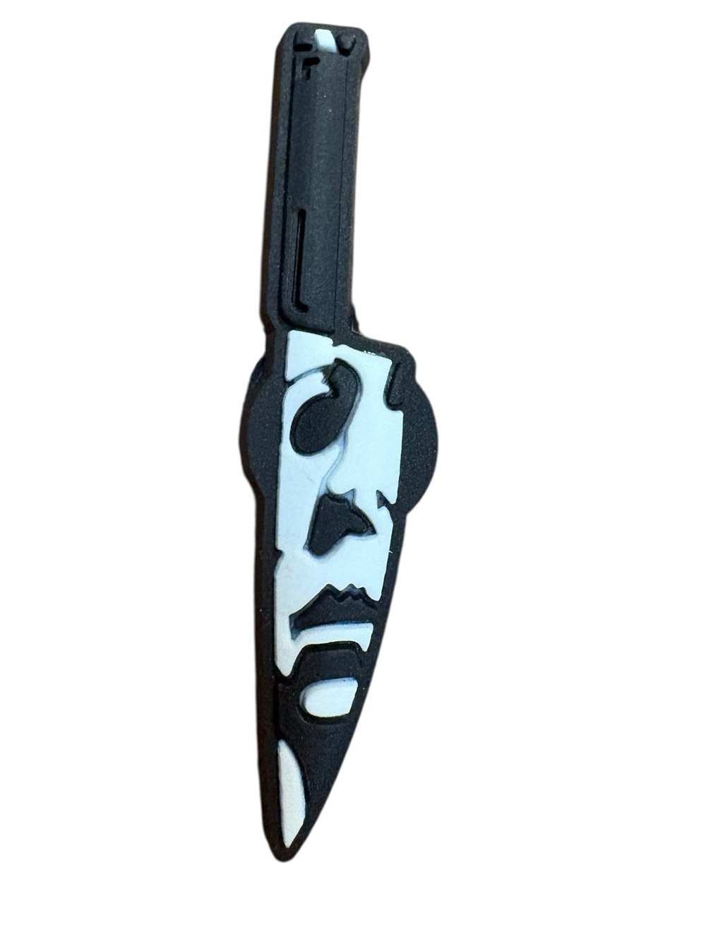 Michael Myers Knife Croc Charm